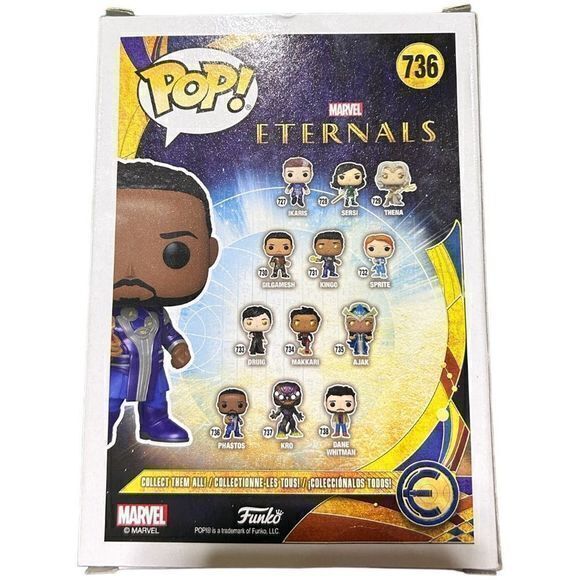 NEW Funko Pop! Marvel: Eternals - Phastos #736 Bobble Head Figurine - Picture 4 of 5